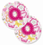 Letter Floral Cup Holder Car Coasters (Set of 2) - 638508584540