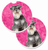 Dog Themed Cup Holder Car Coasters (Set of 2) - 638508587336
