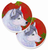 Dog Themed Holiday Christmas Cup Holder Car Coasters (Set of 2) - 638508593689