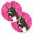 Dog Themed Cup Holder Car Coasters (Set of 2) - 638508595041
