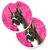 Dog Themed Cup Holder Car Coasters (Set of 2) - 638508595041