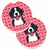 Dog Themed Cup Holder Car Coasters (Set of 2) - 638508673794