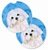 Dog Themed Cup Holder Car Coasters (Set of 2) - 638508595515