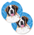 Dog Themed Cup Holder Car Coasters (Set of 2) - 638508590855