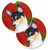 Dog Themed Holiday Christmas Cup Holder Car Coasters (Set of 2) - 638508592774