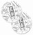 Letter Musical Letters Cup Holder Car Coasters (Set of 2) - 638508584984