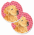 Dog Themed Valentine's Day Cup Holder Car Coasters (Set of 2) - 638508593276