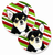 Dog Themed Holiday Christmas Cup Holder Car Coasters (Set of 2) - 638508591425