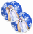 Dog Themed Holiday Christmas Cup Holder Car Coasters (Set of 2) - 638508593634