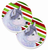 Dog Themed Holiday Christmas Cup Holder Car Coasters (Set of 2) - 638508593665