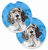 Dog Themed Cup Holder Car Coasters (Set of 2) - 638508590213