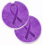 Cancer Awareness Cup Holder Car Coasters (Set of 2) - 638508563705