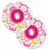 Letter Floral Cup Holder Car Coasters (Set of 2) - 638508584526