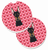 Dog Themed Cup Holder Car Coasters (Set of 2) - 638508673879