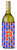Monogram Letter Football Wine Bottle Hugger - 638508052186