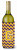 Monogram Letter Chevron Wine Bottle Hugger - 638508007339