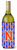 Monogram Letter Football Wine Bottle Hugger - 638508052162