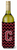 Monogram Letter Chevron Wine Bottle Hugger - 638508015976