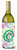 Monogram Letter Flowers Wine Bottle Hugger - 638508020383