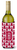 Monogram Letter Football Wine Bottle Hugger - 638508037787
