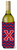 Monogram Letter Chevron Wine Bottle Hugger - 638508017741