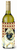 Fall Leaves Design with Dog Wine Bottle Hugger - 615872700226