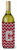 Monogram Letter Chevron Wine Bottle Hugger - 638508008855