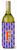 Monogram Letter Football Wine Bottle Hugger - 638508052087