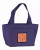 Football Orange, White and Regalia Lunch Bag - 638508858566