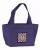 Football Purple and Gold Lunch Bag - 638508858122
