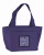 Football Purple and White Lunch Bag - 638508858283