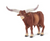 Watusi Bull Figurine - 095866003784