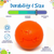 SP Smile Ball Ultra Durable Synthetic Rubber Chew Toy & Floating Retrieving Toy - 810216025366