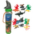 Sea Animal Figurines in Clear Tube with Dolphin Head Topper - 667741122523