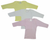 Bambini Girls Pastel Long Sleeve Lap T-shirts Variety Pack - 763276105243
