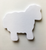 Sheep Single Color Creative Cut-Outs - 098497082623