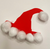 Santa Hat Small Single Color Creative Cut-Out - 098497085471
