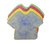 T-Shirt Marble Assorted Color Creative Cut-Outs - 098497086164