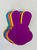 Bunny With Ears Assorted Color Creative Cut-Outs - 098497005721
