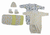 Bambini Gowns, Cap Booties and Washcloths - 8 Piece Set - 763276258789