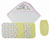 Bambini Hooded Towel, Washcloths and Hand Washcloth Mittens - 6 Piece Set - 763276258642