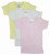 Bambini Girls Pastel Variety Short Sleeve Lap T-shirts  Variety Pack - 763276057344