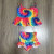 AL Limited Girls 2 piece Tie Dye Tankini Swimsuit - 633632260124