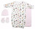 Bambini Girls Layette Sets - 763276257355