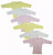 Bambini Girls Pastel Long Sleeve Lap T-shirts Variety Pack - 763276254606