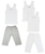 Bambini Infant Tank Tops and Track Sweatpants - 763276270699