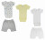 Bambini Infant Onezies and Shorts - 763276265510