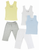 Bambini Boys Tank Tops and Track Sweatpants - 763276270729