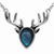 Mother of Pearl  Reindeer Necklace - 734130261481