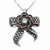 Rose Necklace with Tentacle Bow - 734130259204